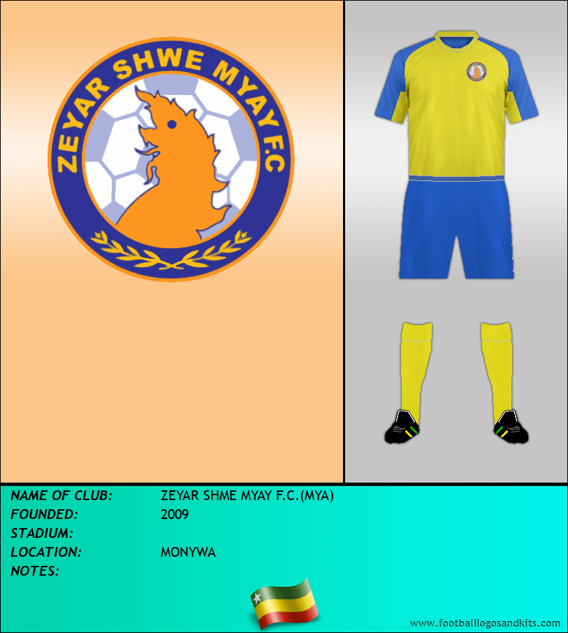 Logo of ZEYAR SHME MYAY F.C.(MYA)
