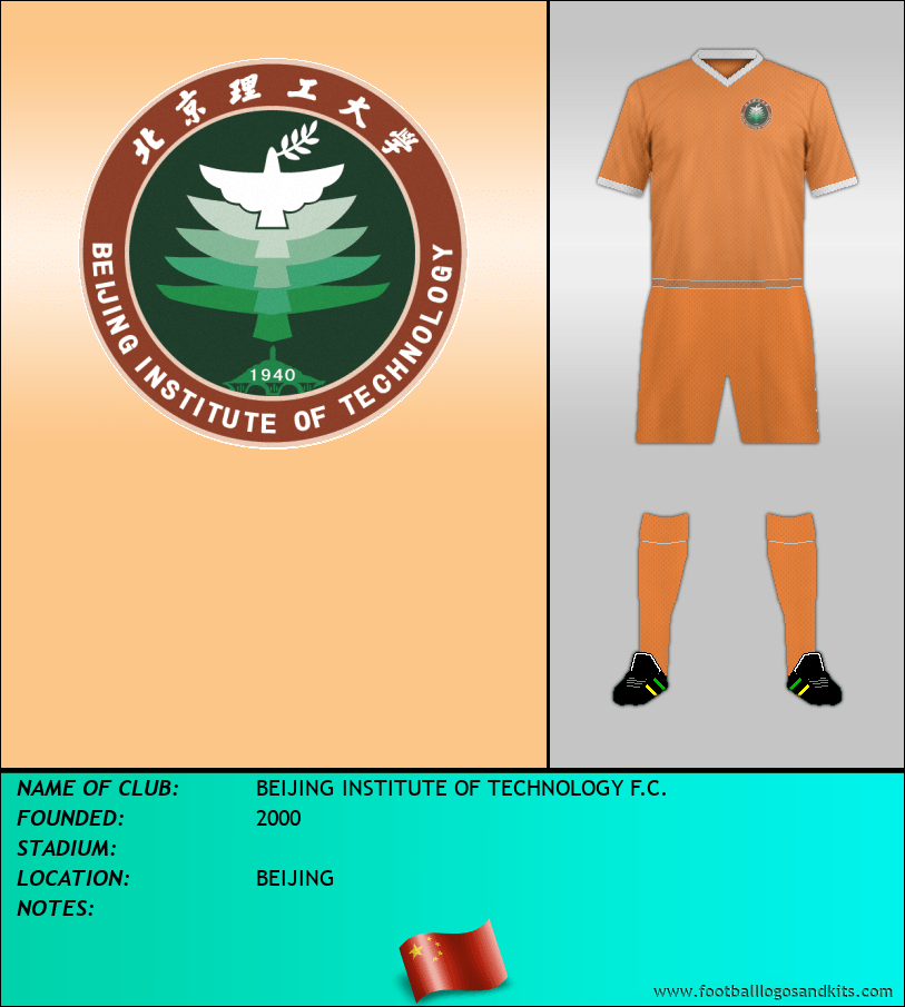 Logo of BEIJING INSTITUTE OF TECHNOLOGY F.C.