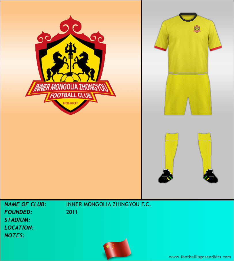 Logo of INNER MONGOLIA ZHINGYOU F.C.