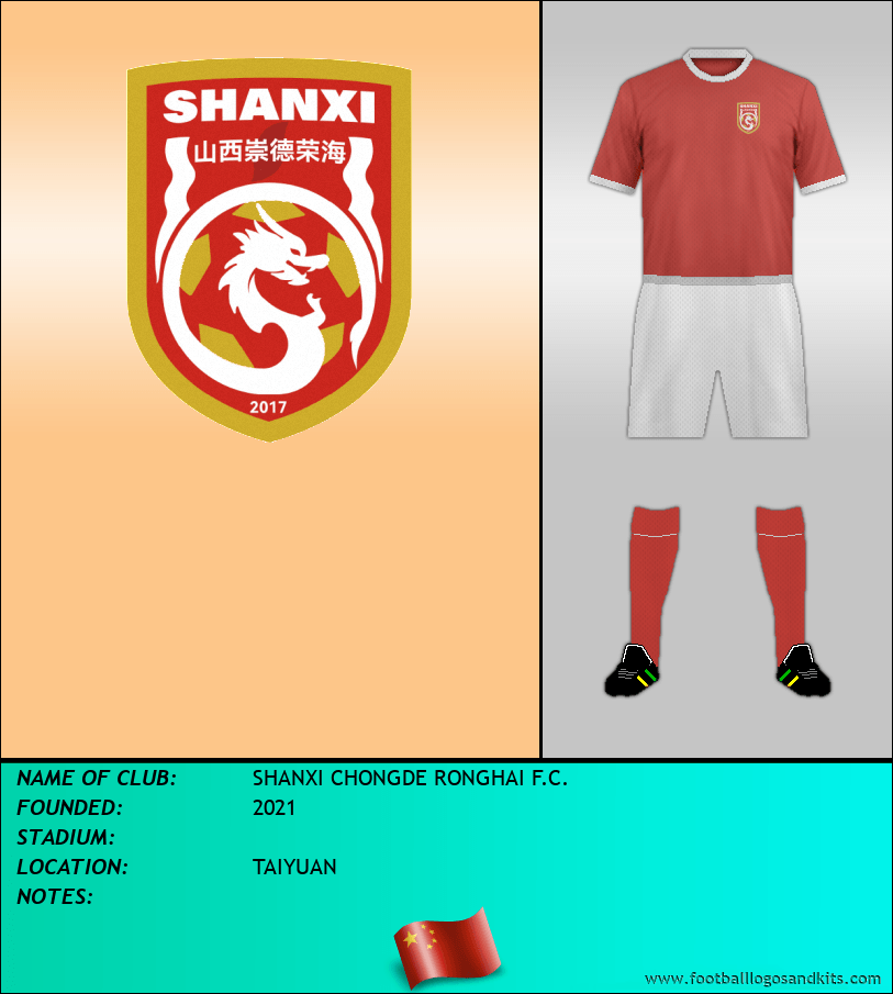Logo of SHANXI CHONGDE RONGHAI F.C.