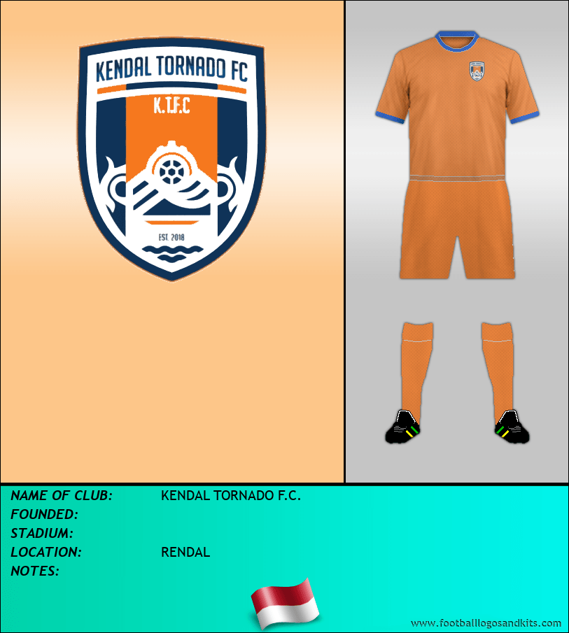 Logo of KENDAL TORNADO F.C.