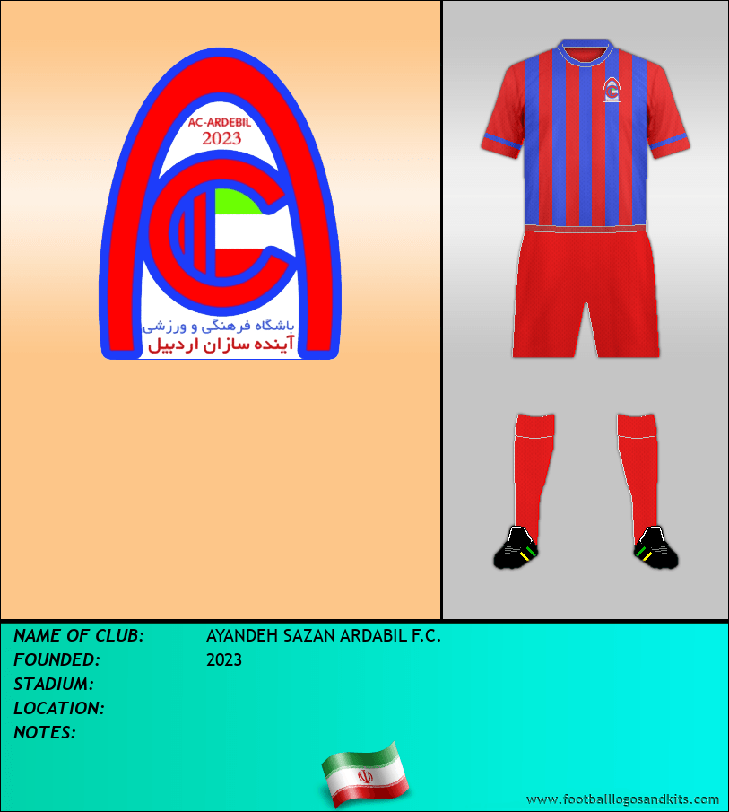 Logo of AYANDEH SAZAN ARDABIL F.C.