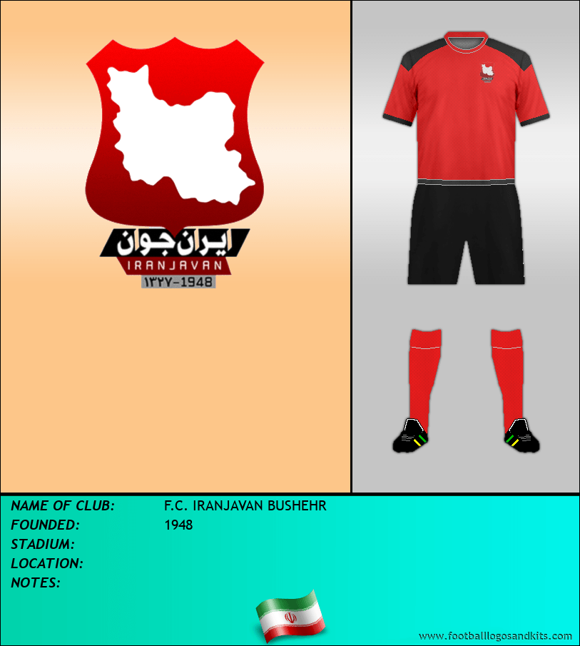 Logo of F.C. IRANJAVAN BUSHEHR