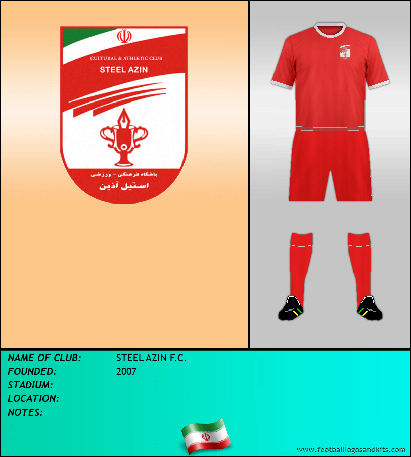 Logo of STEEL AZIN F.C.
