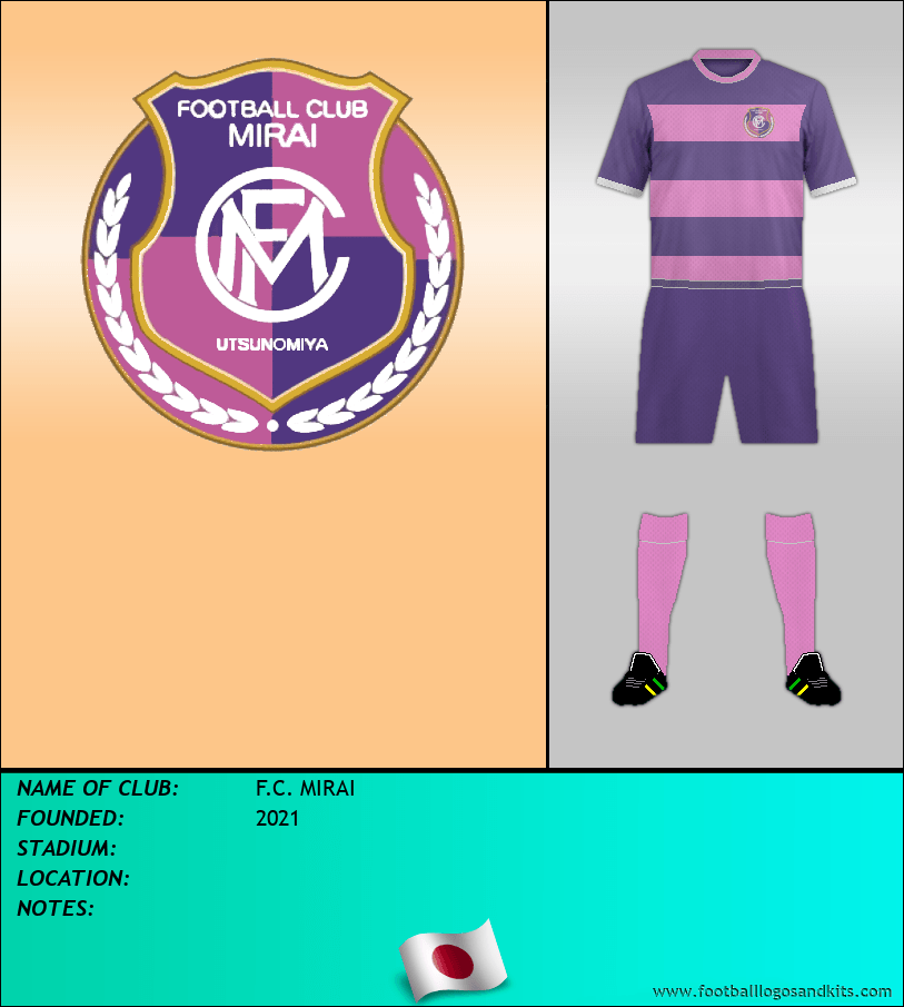 Logo of F.C. MIRAI