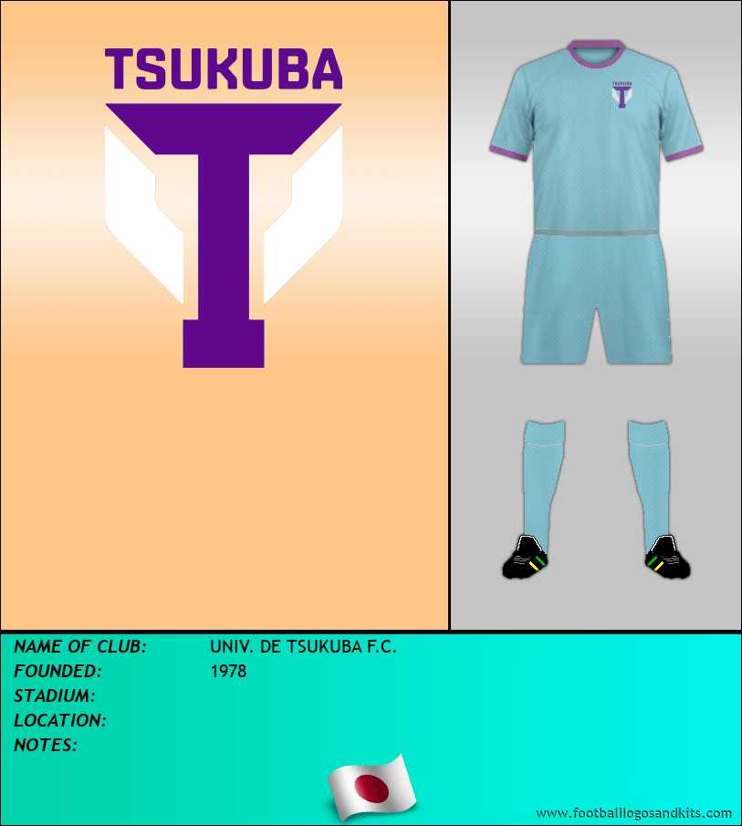 Logo of UNIV. DE TSUKUBA F.C.