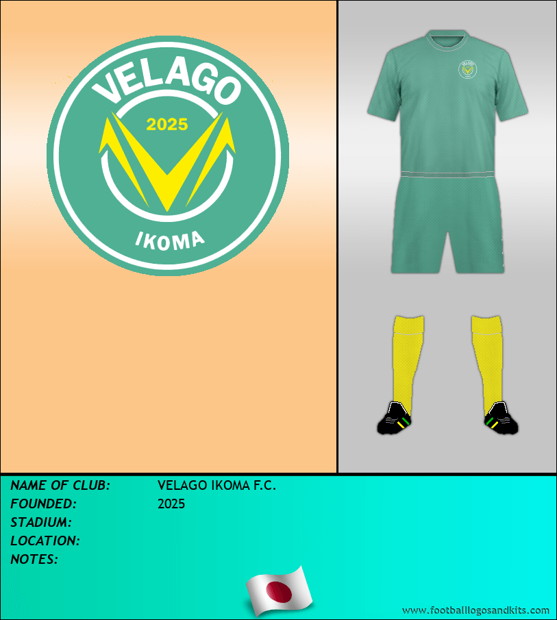 Logo of VELAGO IKOMA F.C.
