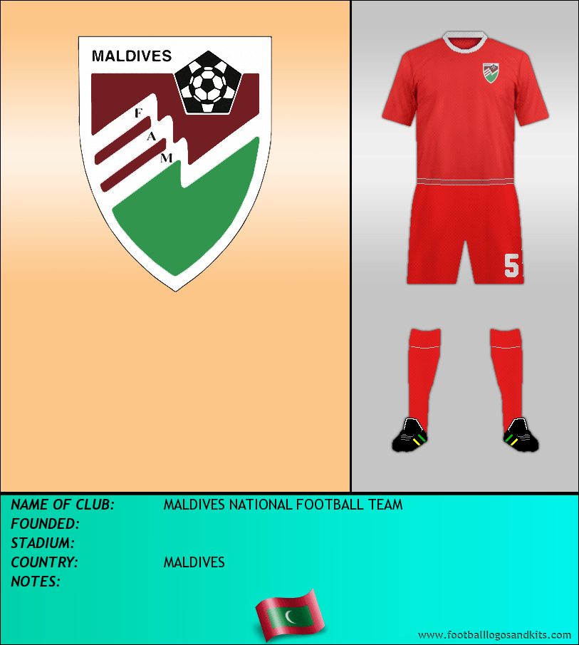 Logo of MALDIVES NATIONAL FOOTBALL TEAM
