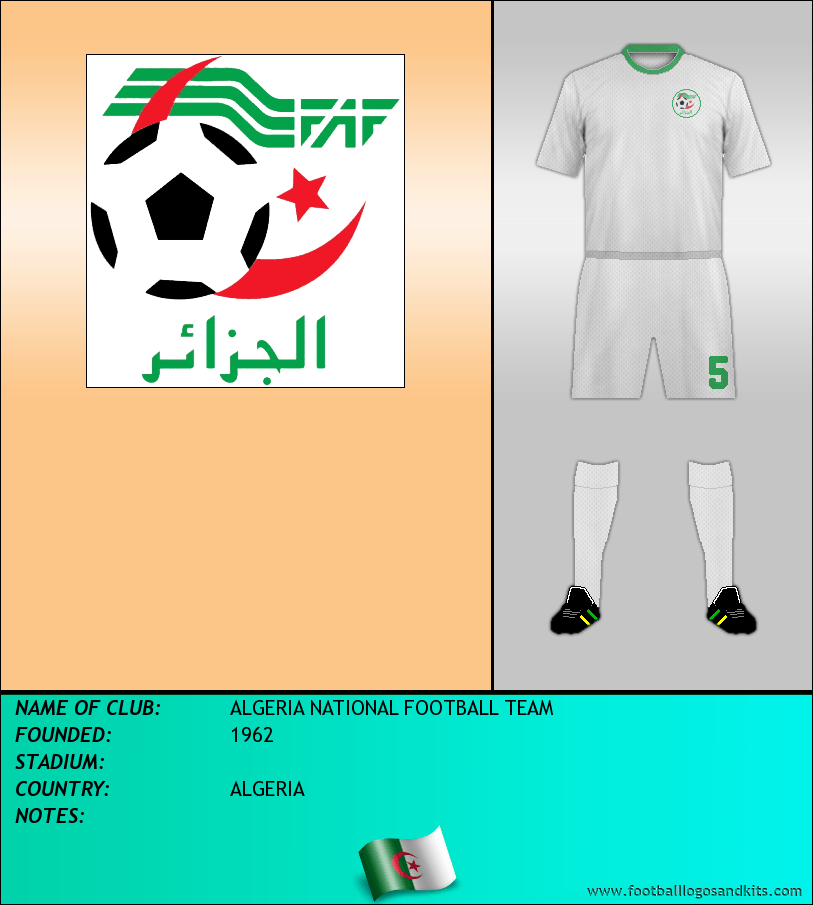 Logo of ALGERIA NATIONAL FOOTBALL TEAM