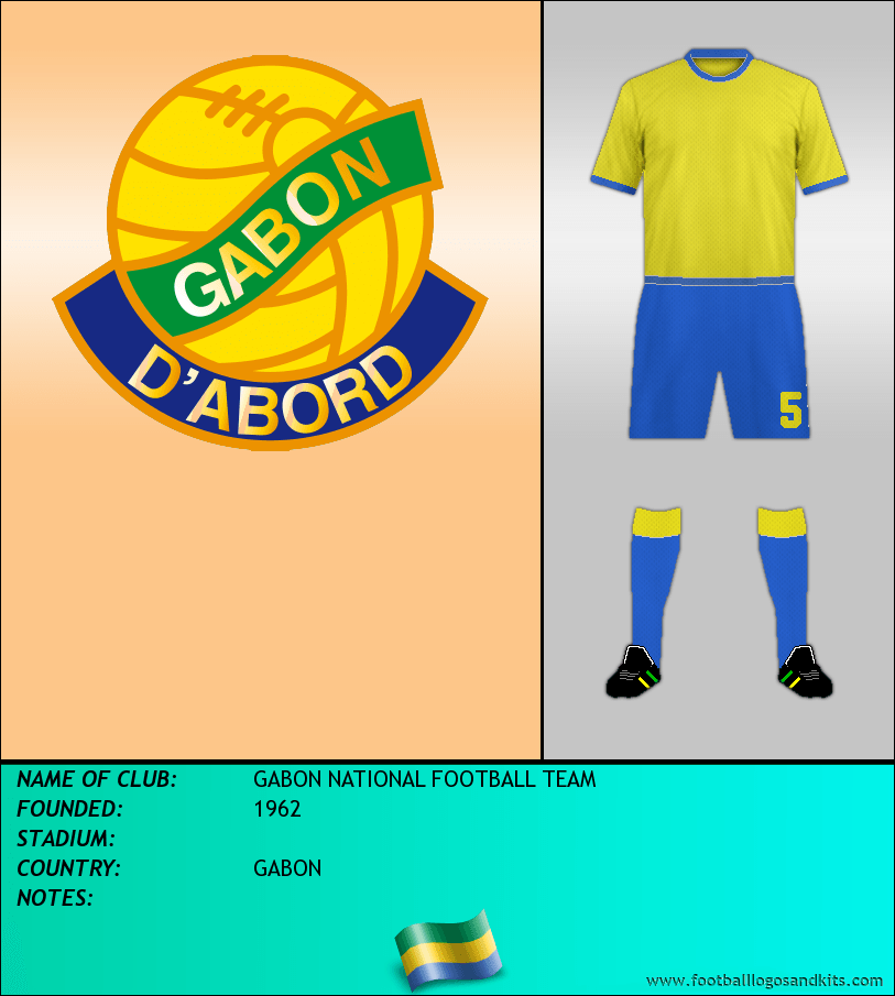 Logo of GABON NATIONAL FOOTBALL TEAM