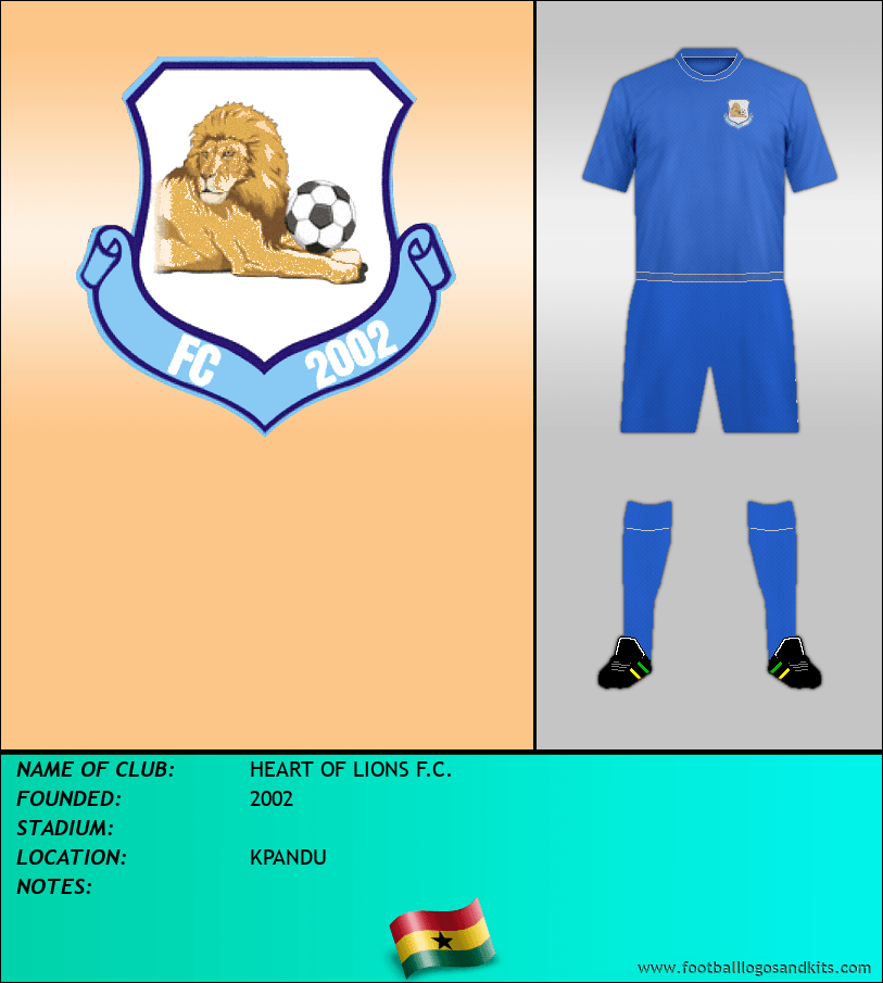 Logo of HEART OF LIONS F.C.