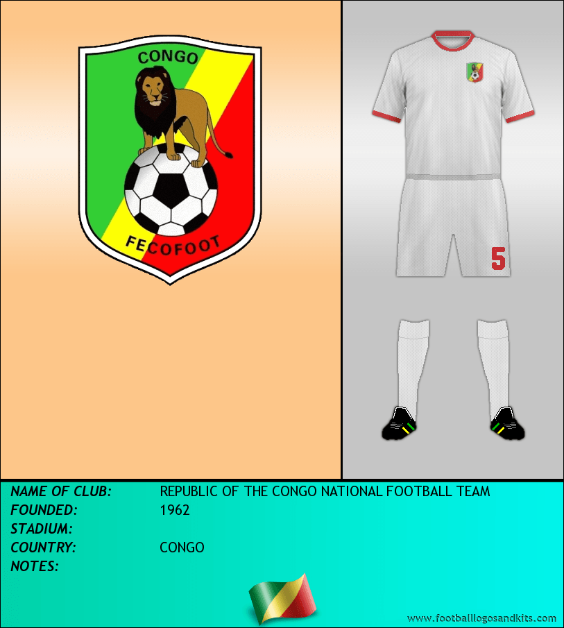 Logo of REPUBLIC OF THE CONGO NATIONAL FOOTBALL TEAM