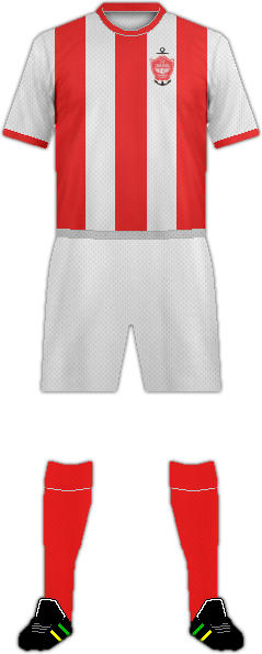 Kit RED STAR DEFENSE FORCES F.C.(SEY)