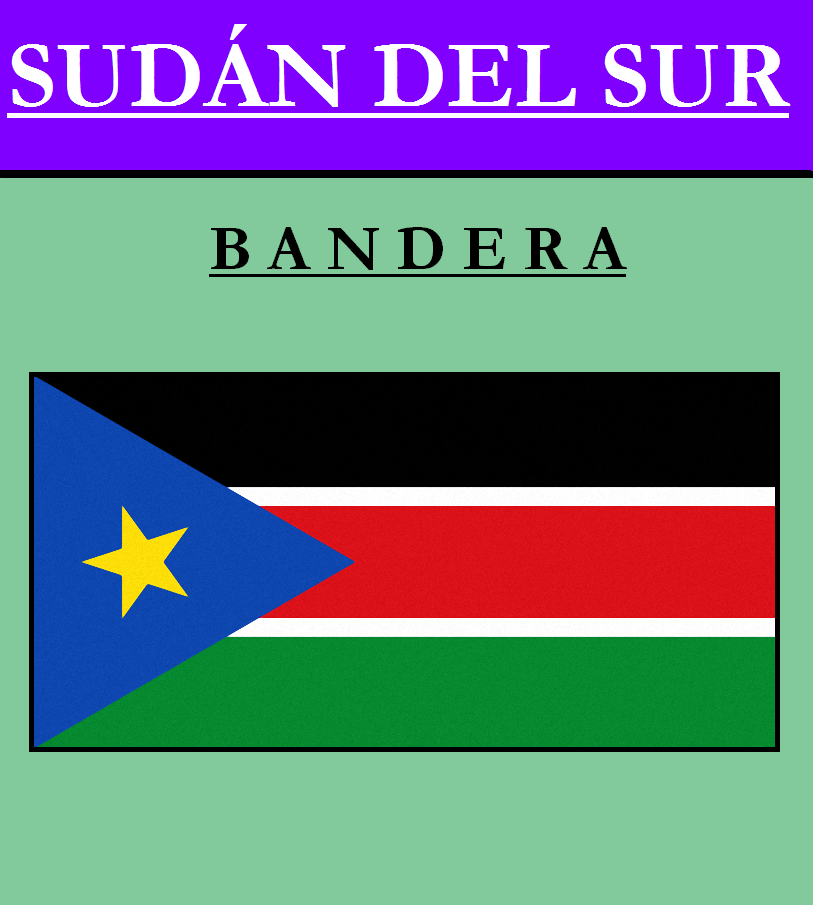 のロゴ南スーダン旗