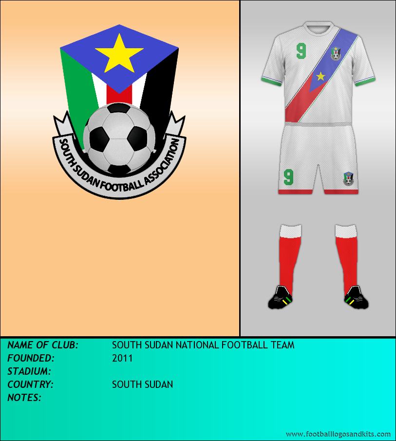 Logo of SOUTH SUDAN NATIONAL FOOTBALL TEAM