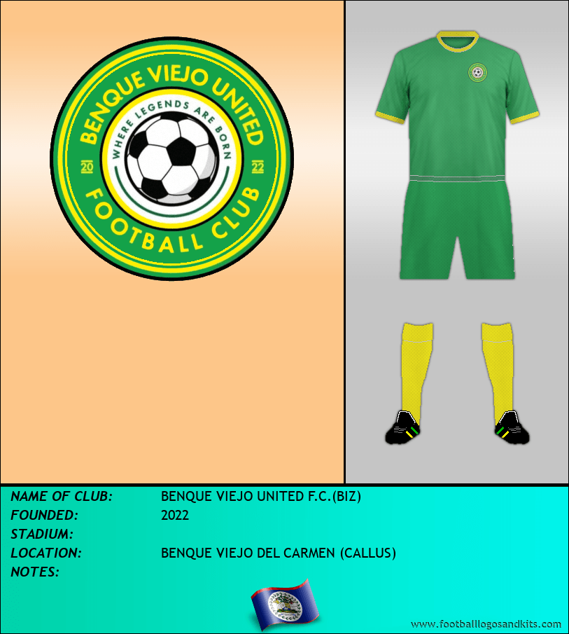 Logo of BENQUE VIEJO UNITED F.C.(BIZ)