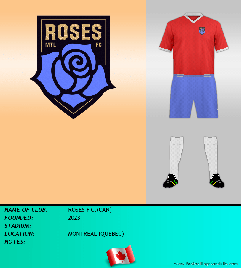 Logo of ROSES F.C.(CAN)