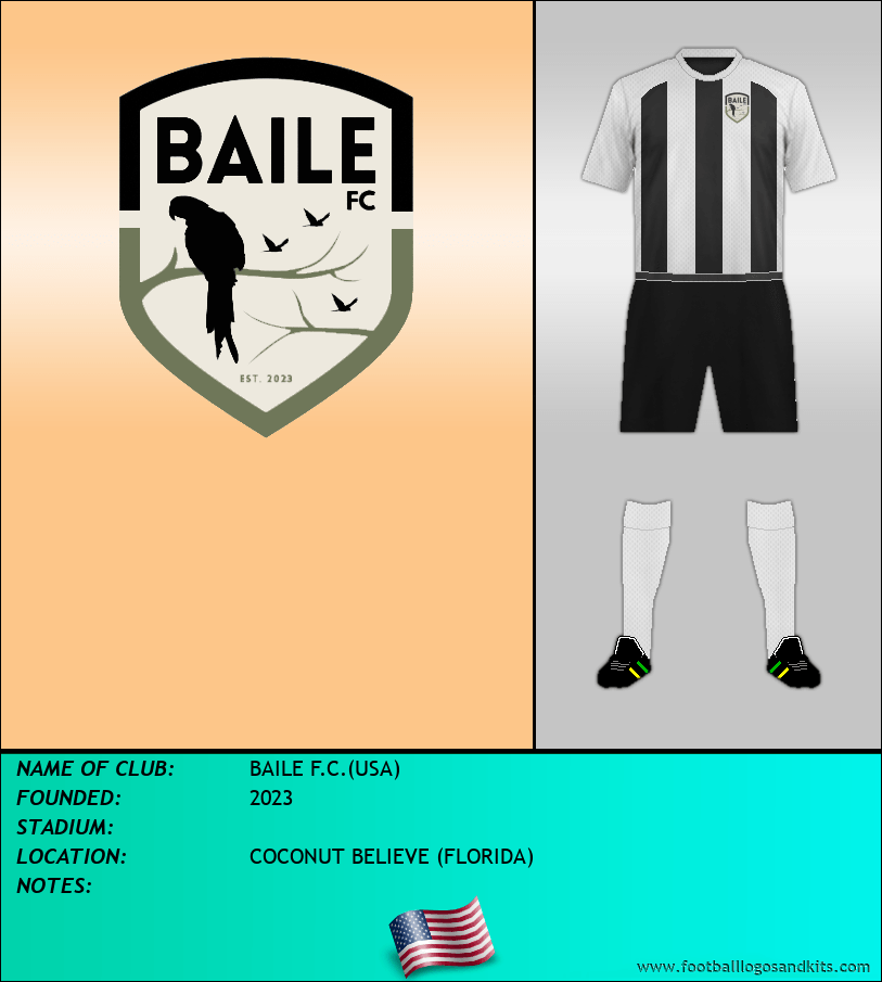 Logo of BAILE F.C.(USA)