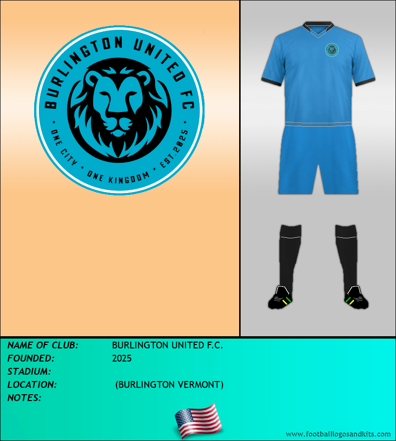 Logo of BURLINGTON UNITED F.C.