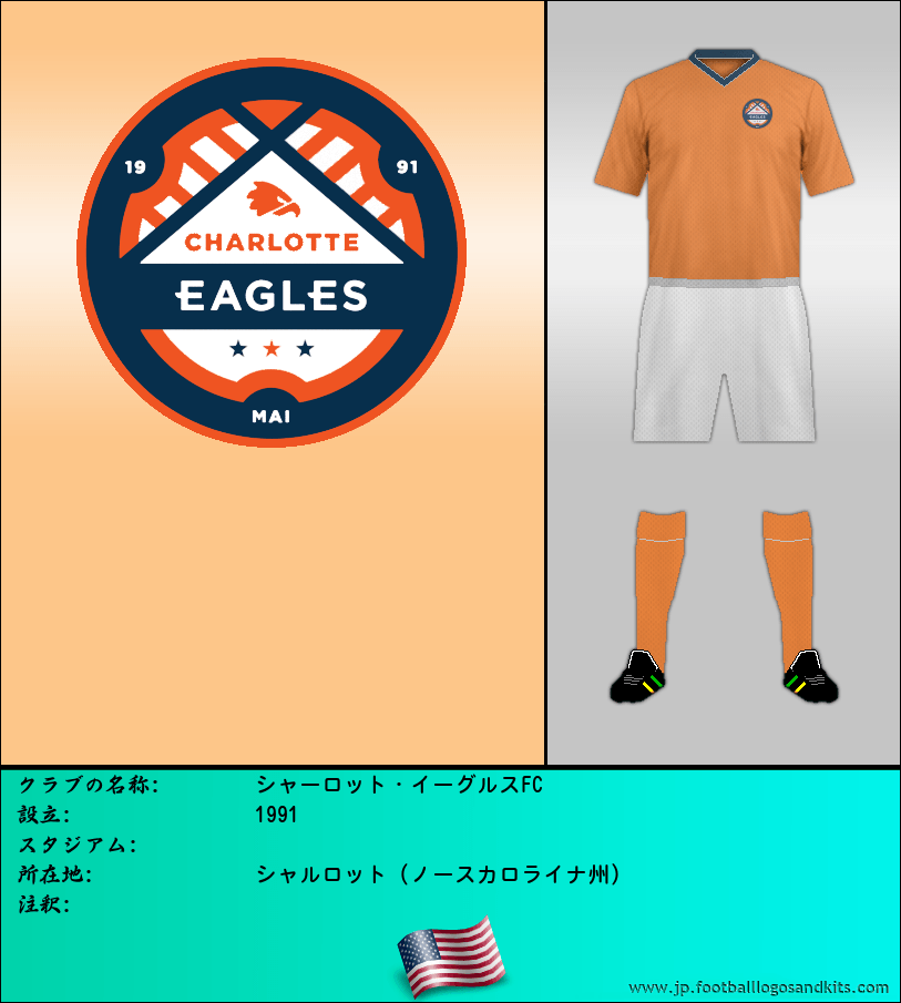 のロゴシャーロット・イーグルスFC