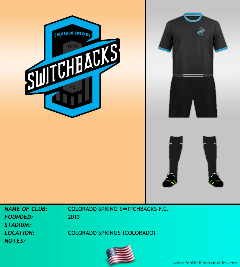 Logo of COLORADO SPRING SWITCHBACKS F.C.