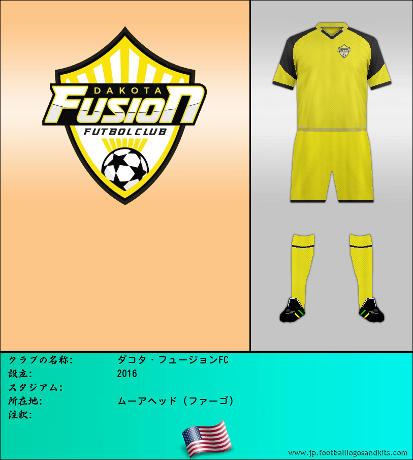 のロゴダコタ・フュージョンFC