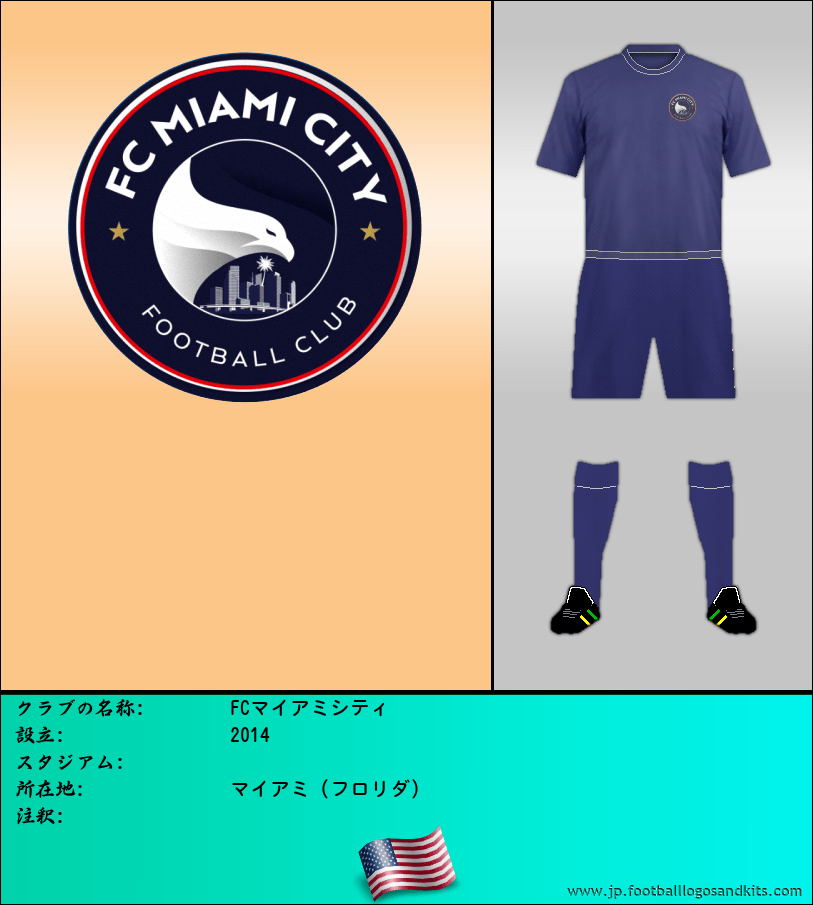 のロゴFCマイアミシティ