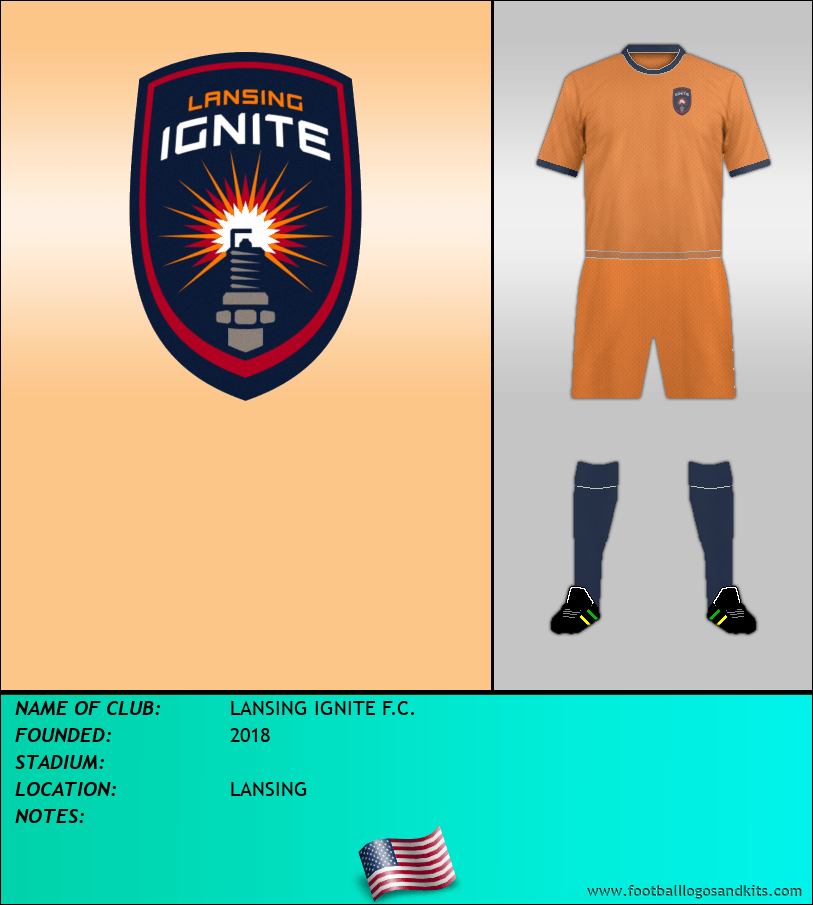 Logo of LANSING IGNITE F.C.