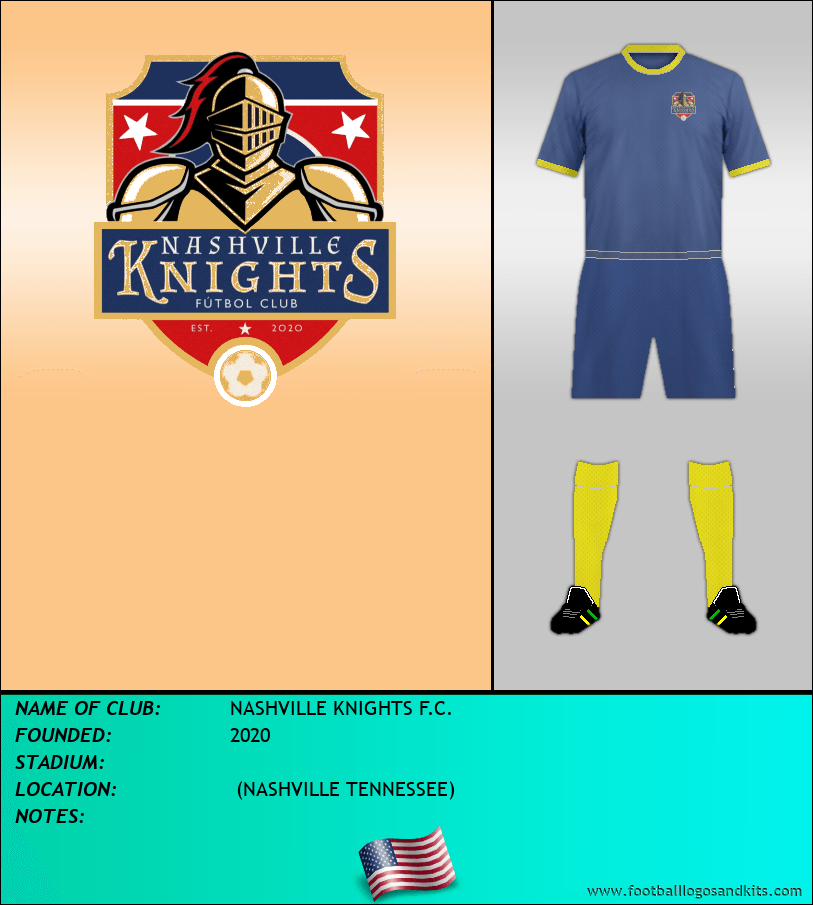 Logo of NASHVILLE KNIGHTS F.C.