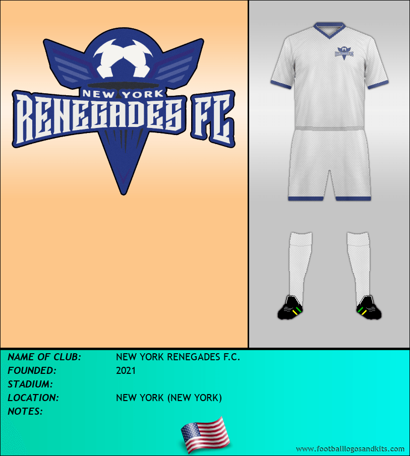 Logo of NEW YORK RENEGADES F.C.