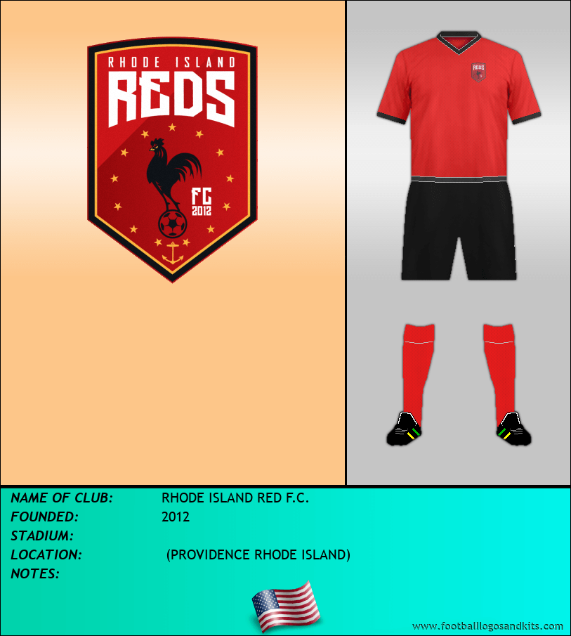 Logo of RHODE ISLAND RED F.C.