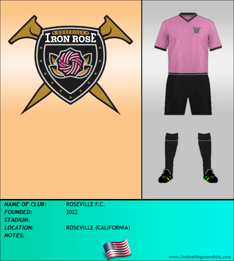 Logo of ROSEVILLE F.C.