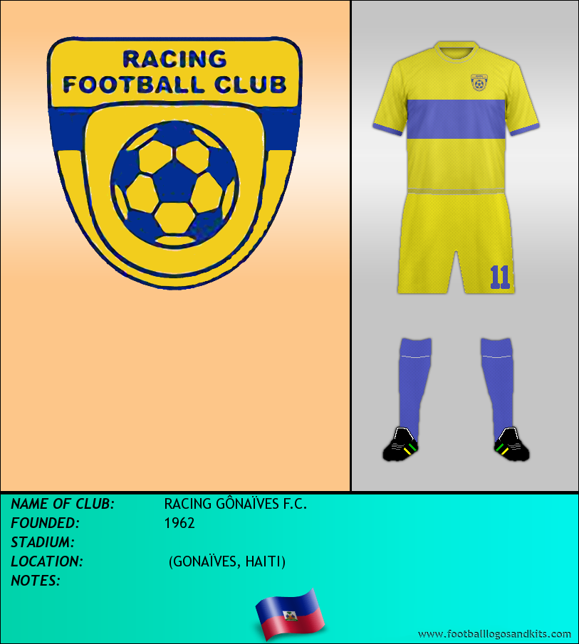 Logo of RACING GÔNAÏVES F.C.