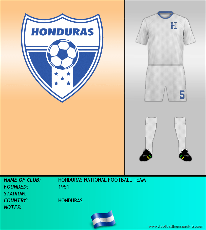 Logo of HONDURAS NATIONAL FOOTBALL TEAM