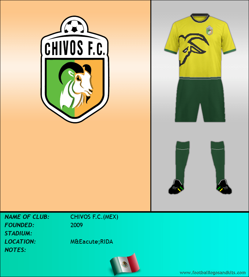 Logo of CHIVOS F.C.(MEX)