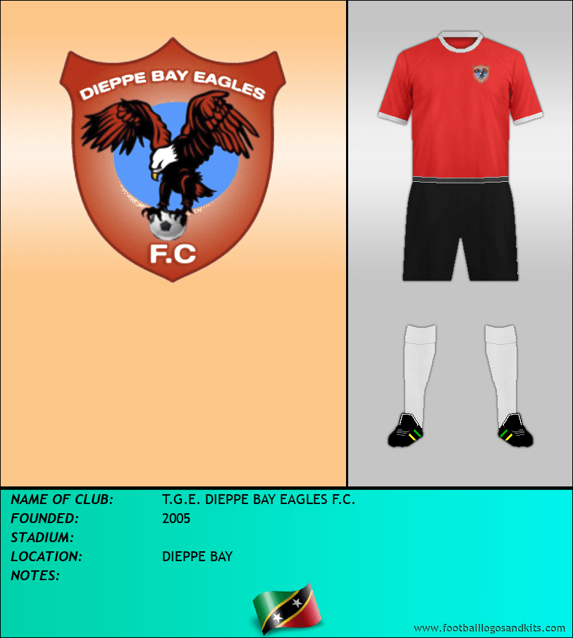 Logo of T.G.E. DIEPPE BAY EAGLES F.C.