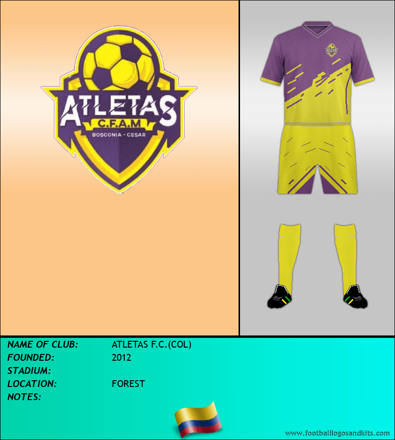 Logo of ATLETAS F.C.(COL)