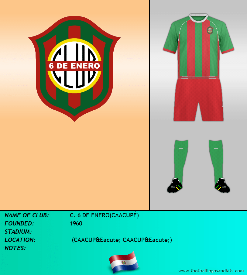 Logo of C. 6 DE ENERO(CAACUPÉ)