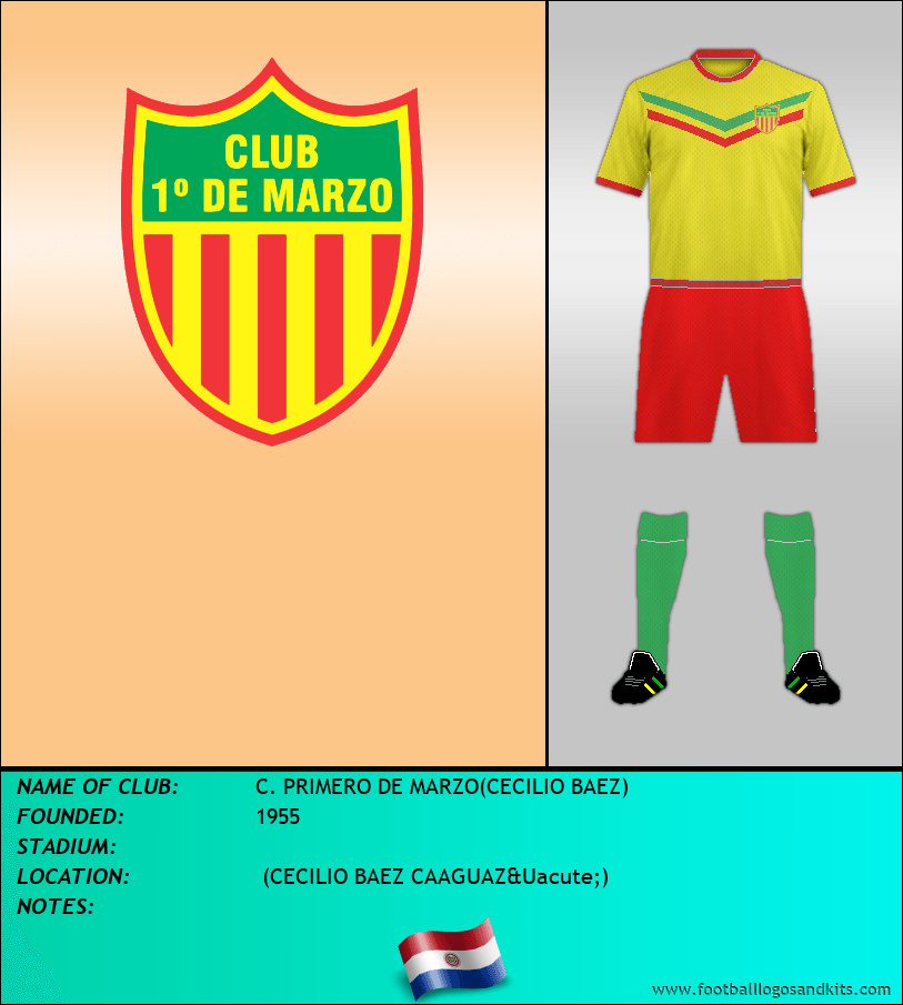 Logo of C. PRIMERO DE MARZO(CECILIO BAEZ)