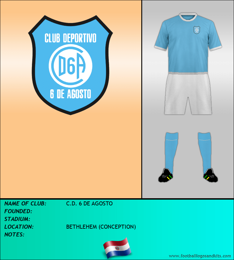 Logo of C.D. 6 DE AGOSTO