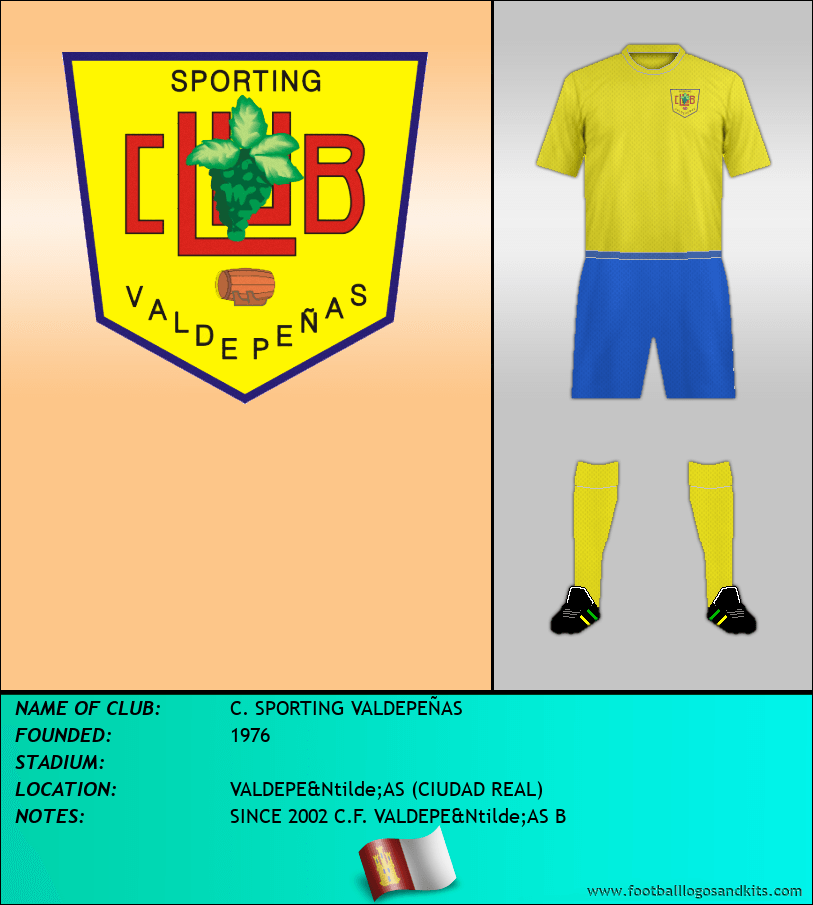 Logo of C. SPORTING VALDEPEÑAS