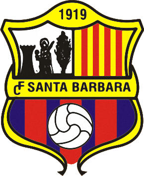 Logo of C.F. SANTA BÁRBARA (CATALONIA)
