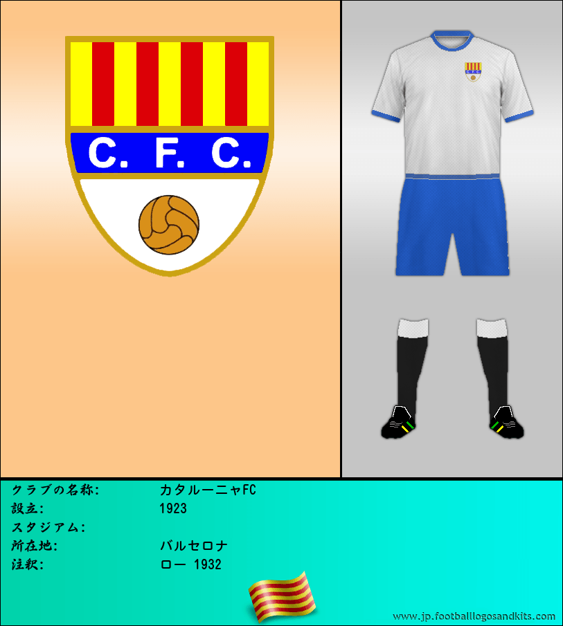 のロゴカタルーニャFC