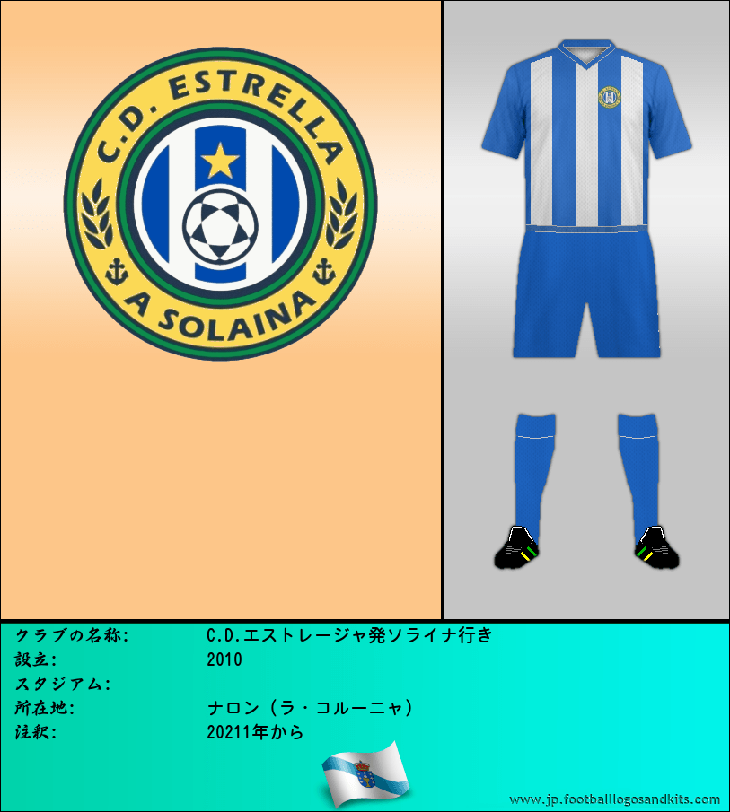 のロゴC.D.エストレージャ発ソライナ行き