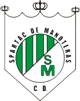 Logo of C.D. SPARTAC DE MANOTERAS (MADRID)