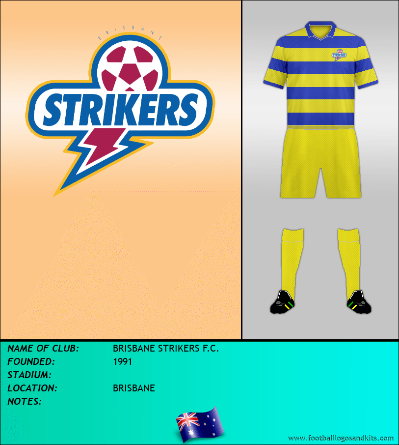 Logo of BRISBANE STRIKERS F.C.