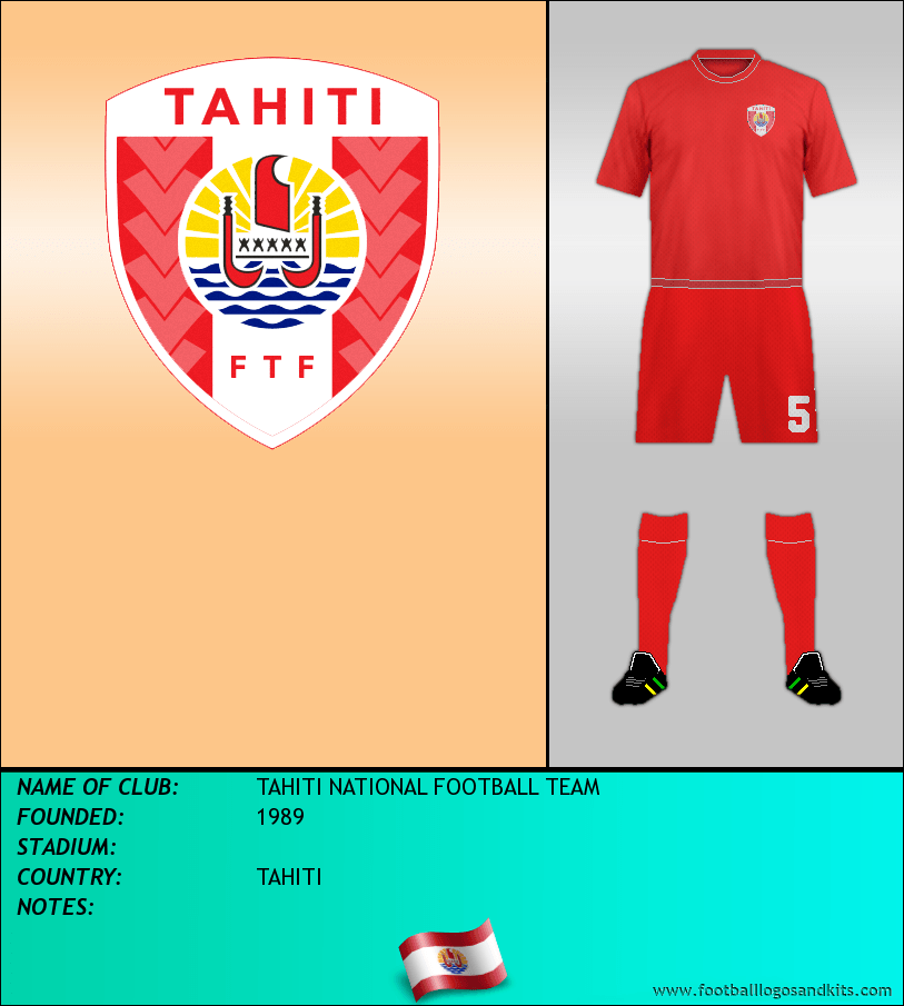 Logo of TAHITI NATIONAL FOOTBALL TEAM