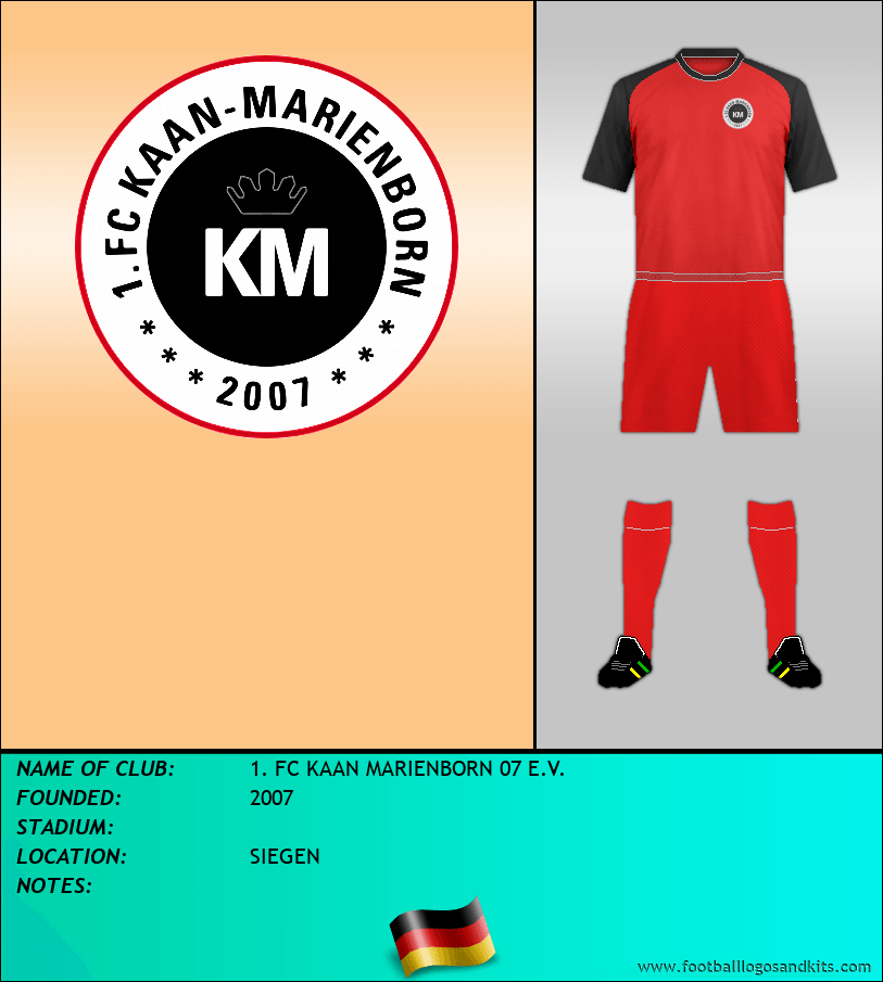 Logo of 1. FC KAAN MARIENBORN 07 E.V.