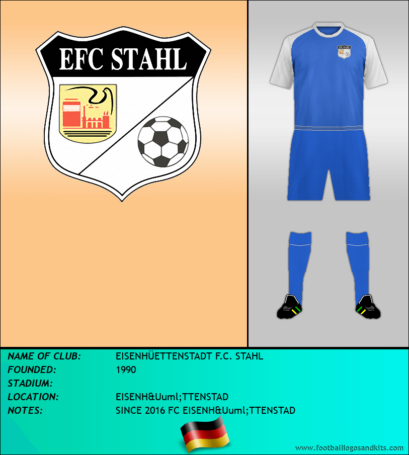 Logo of EISENHÜETTENSTADT F.C. STAHL