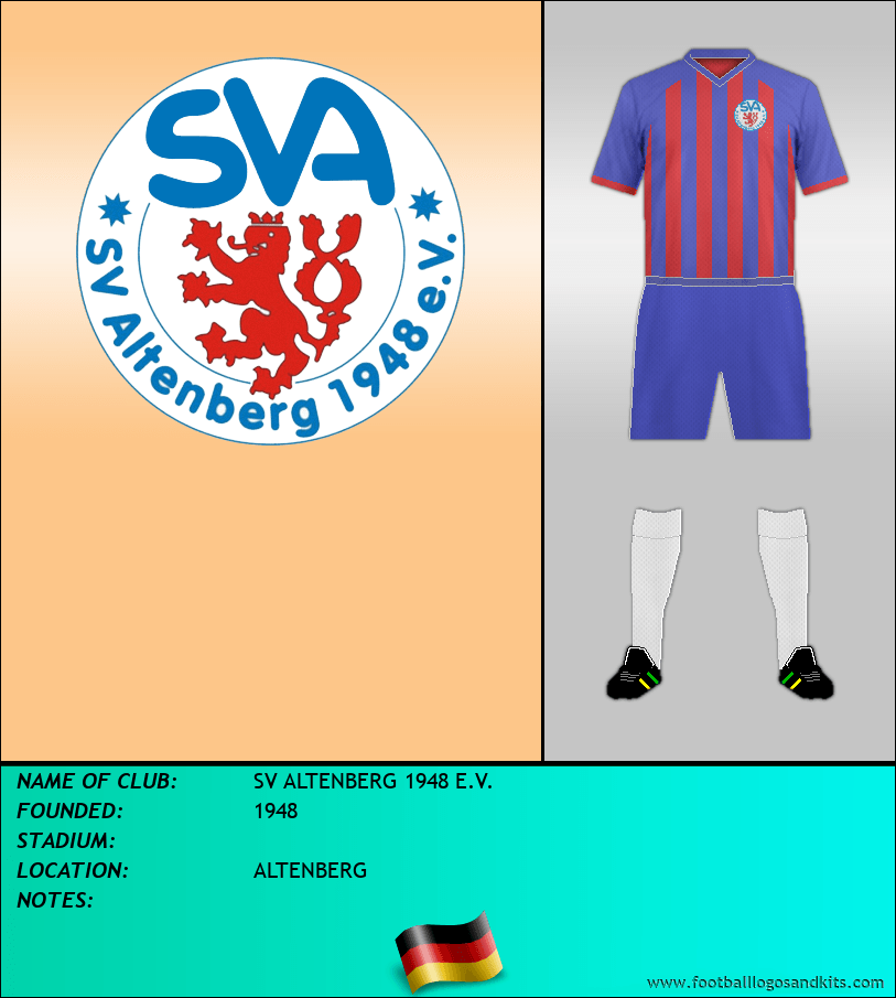 Logo of SV ALTENBERG 1948 E.V.